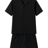 Front view of Black Sunset Bay Set