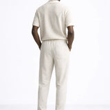 Front view of Suva - Short-Sleeved Set, close up