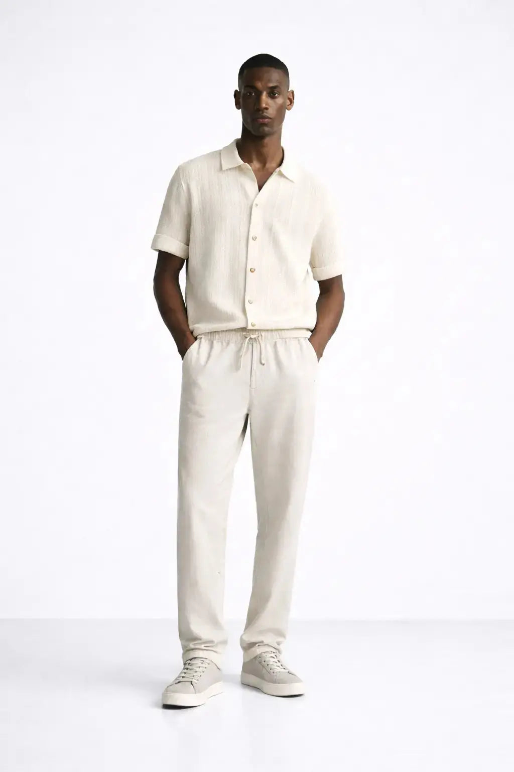 Front view of Suva - Short-Sleeved Set, full view
