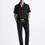 Suva - Short-Sleeved Set shown in a lifestyle setting