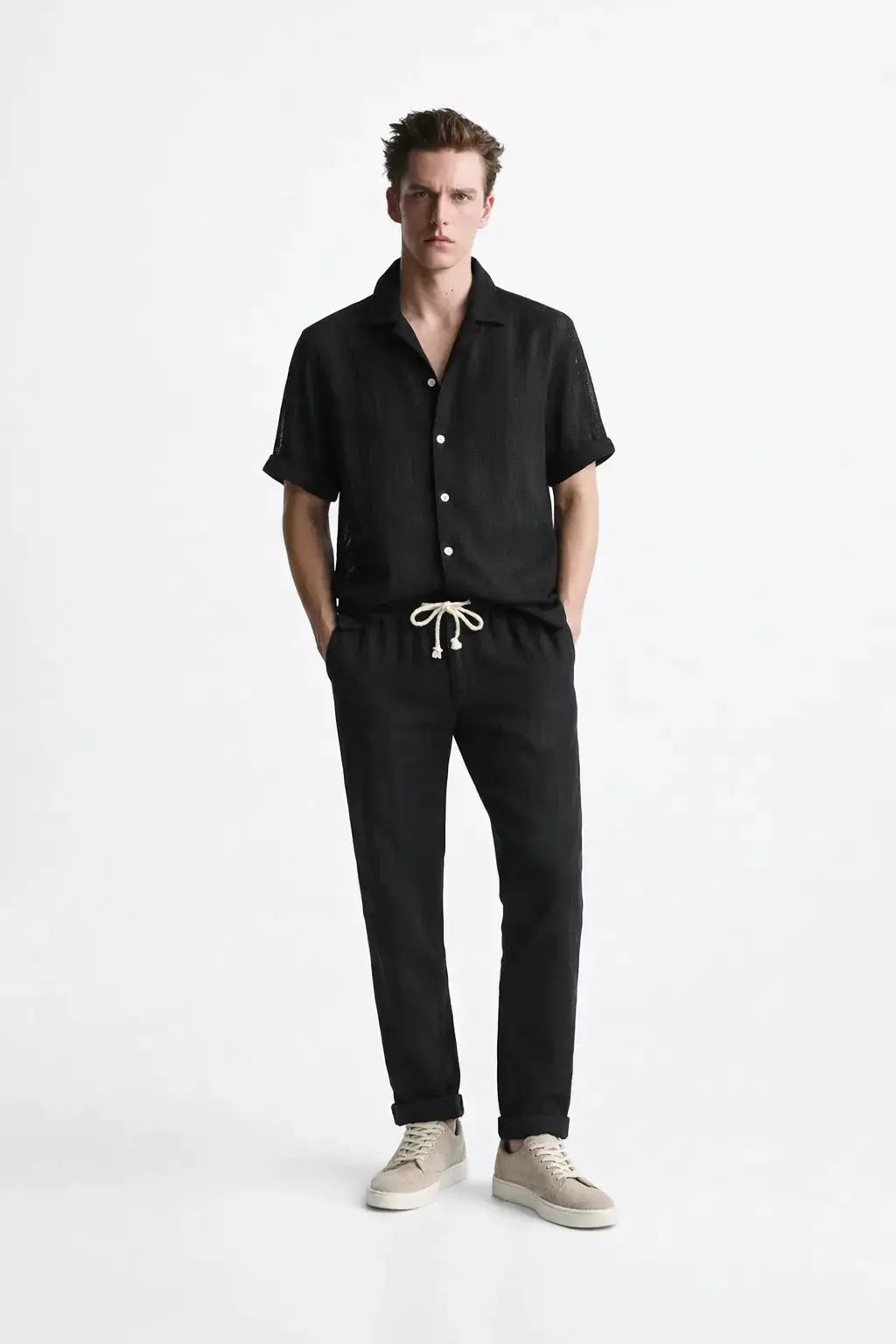 Suva - Short-Sleeved Set shown in a lifestyle setting