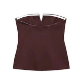 Back view of Tailored Suit Top