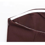 Close-up detail of Tailored Suit Top, fabric detail