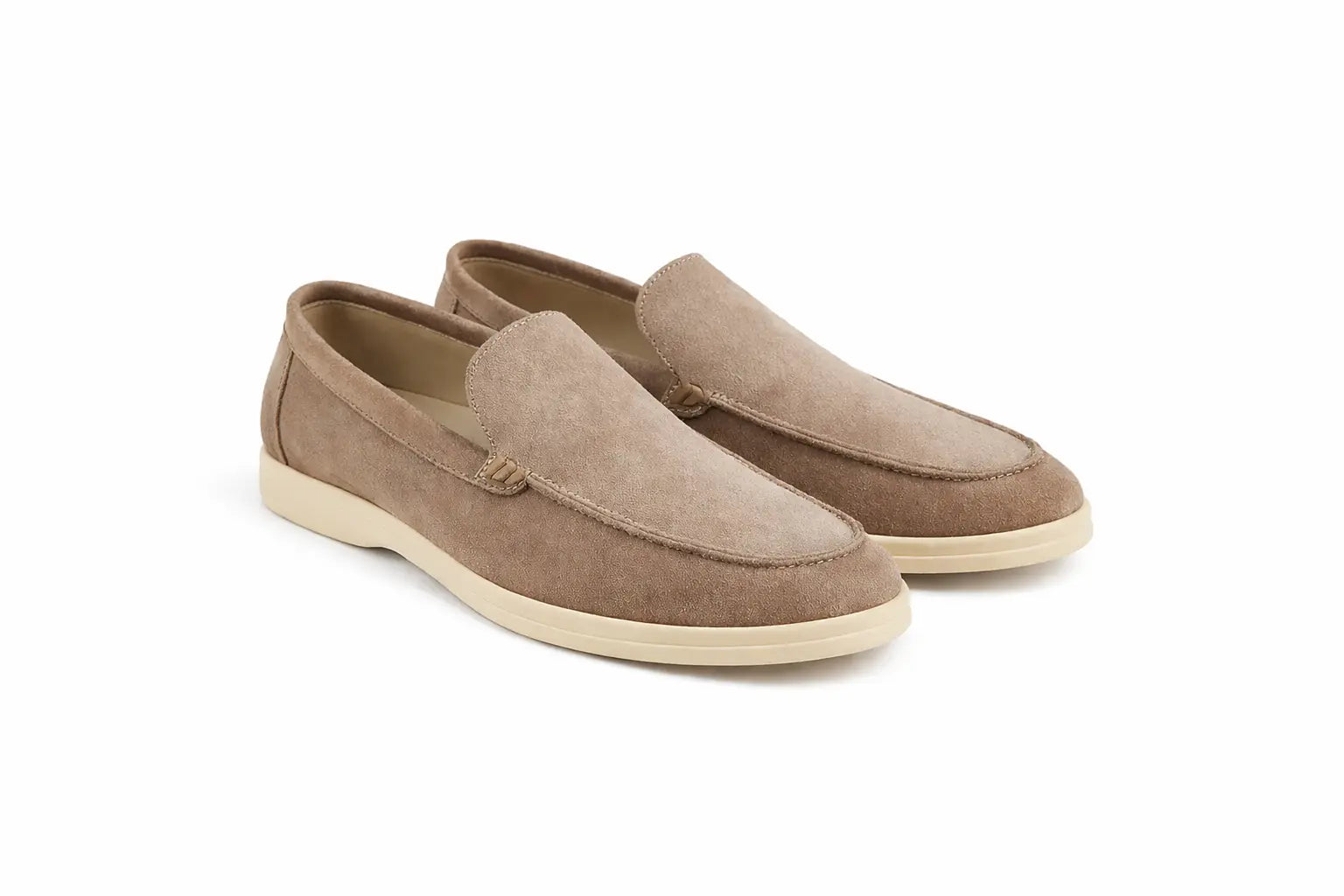 Side view of THE CAPRICE SUEDE LOAFERS, alternate view