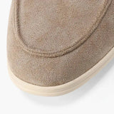 Side view of THE CAPRICE SUEDE LOAFERS, opposite side
