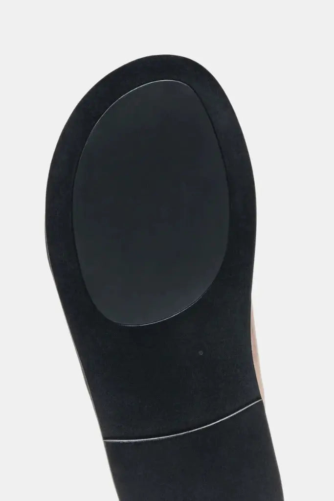Close-up detail of THE Monaco STEFANO SANDALS, construction detail