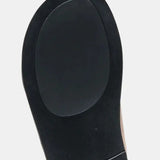 Close-up detail of THE Monaco STEFANO SANDALS, construction detail