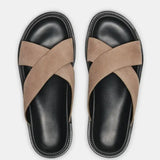 Front view of THE Monaco STEFANO SANDALS, alternate view