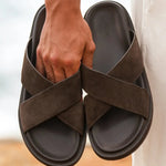 Front view of THE Monaco STEFANO SANDALS, full view