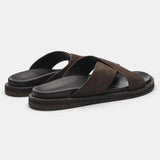 Three-quarter view of THE Monaco STEFANO SANDALS, alternate a