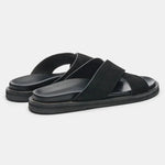 Three-quarter view of THE Monaco STEFANO SANDALS, alternate view