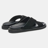 Three-quarter view of THE Monaco STEFANO SANDALS, alternate view