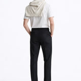 Back view of Signature pants, alternate view