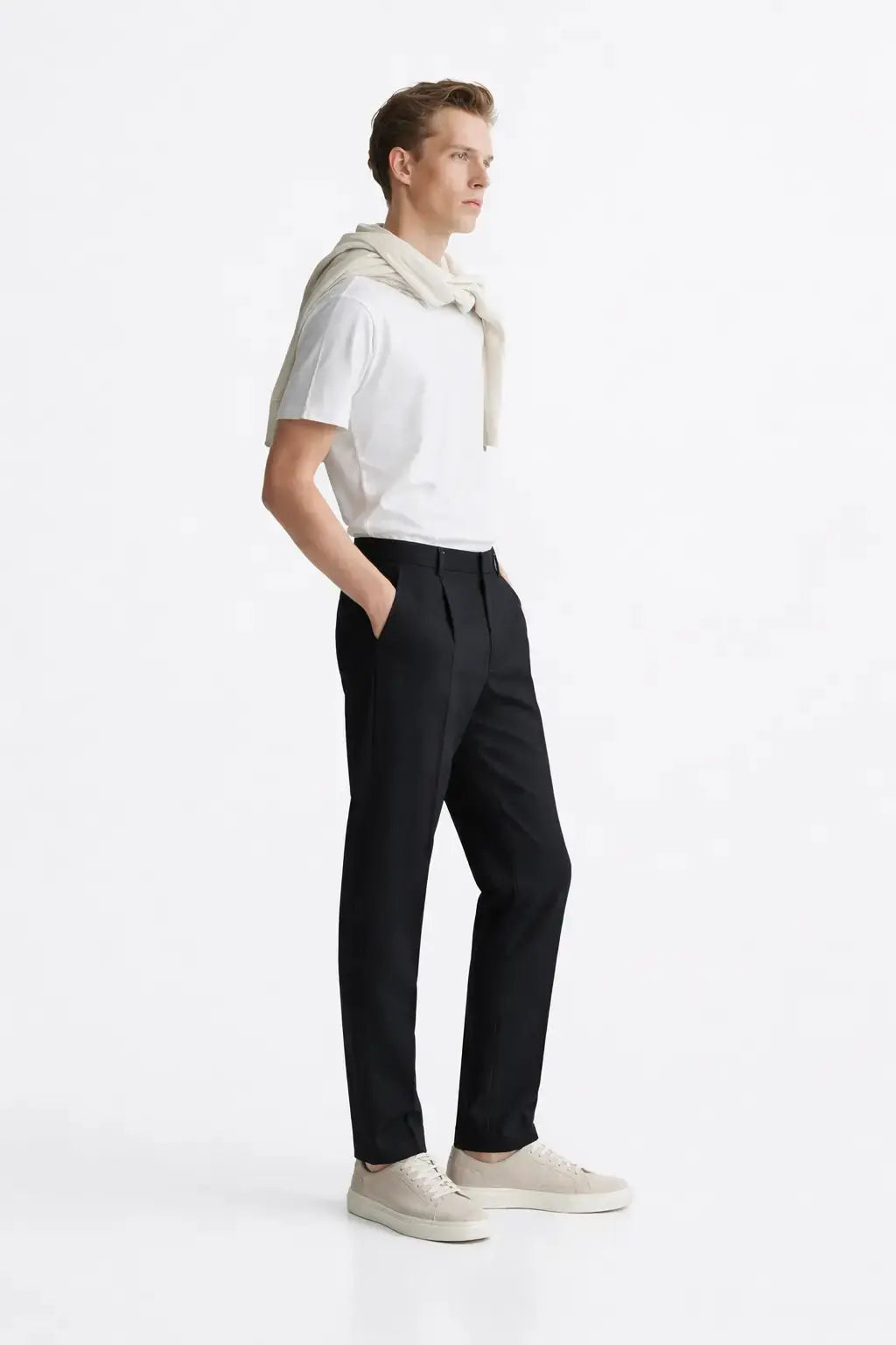 Side view of Signature pants