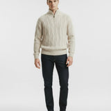 Pearl Beige Thick Cashmere Limited Edition shown in a lifestyle setting