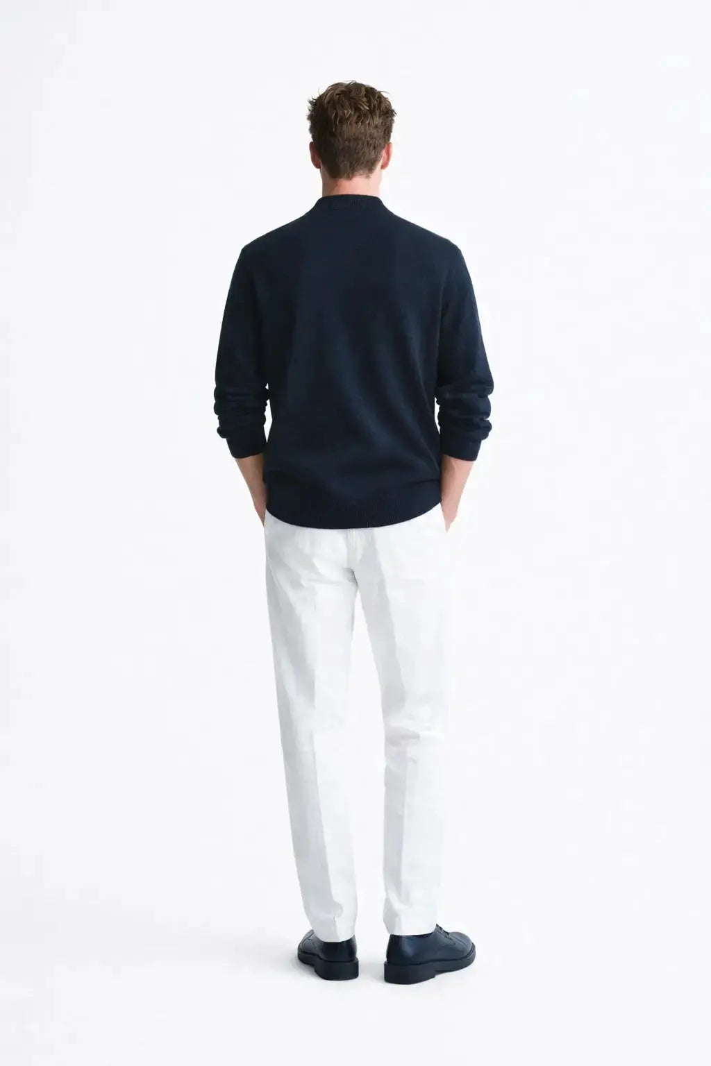 Back view of Thornwell Cardigan, full view
