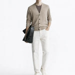 Thornwell Cardigan shown in a lifestyle setting