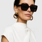 UltraLux Vision Sunglases shown in a lifestyle setting, alternate view