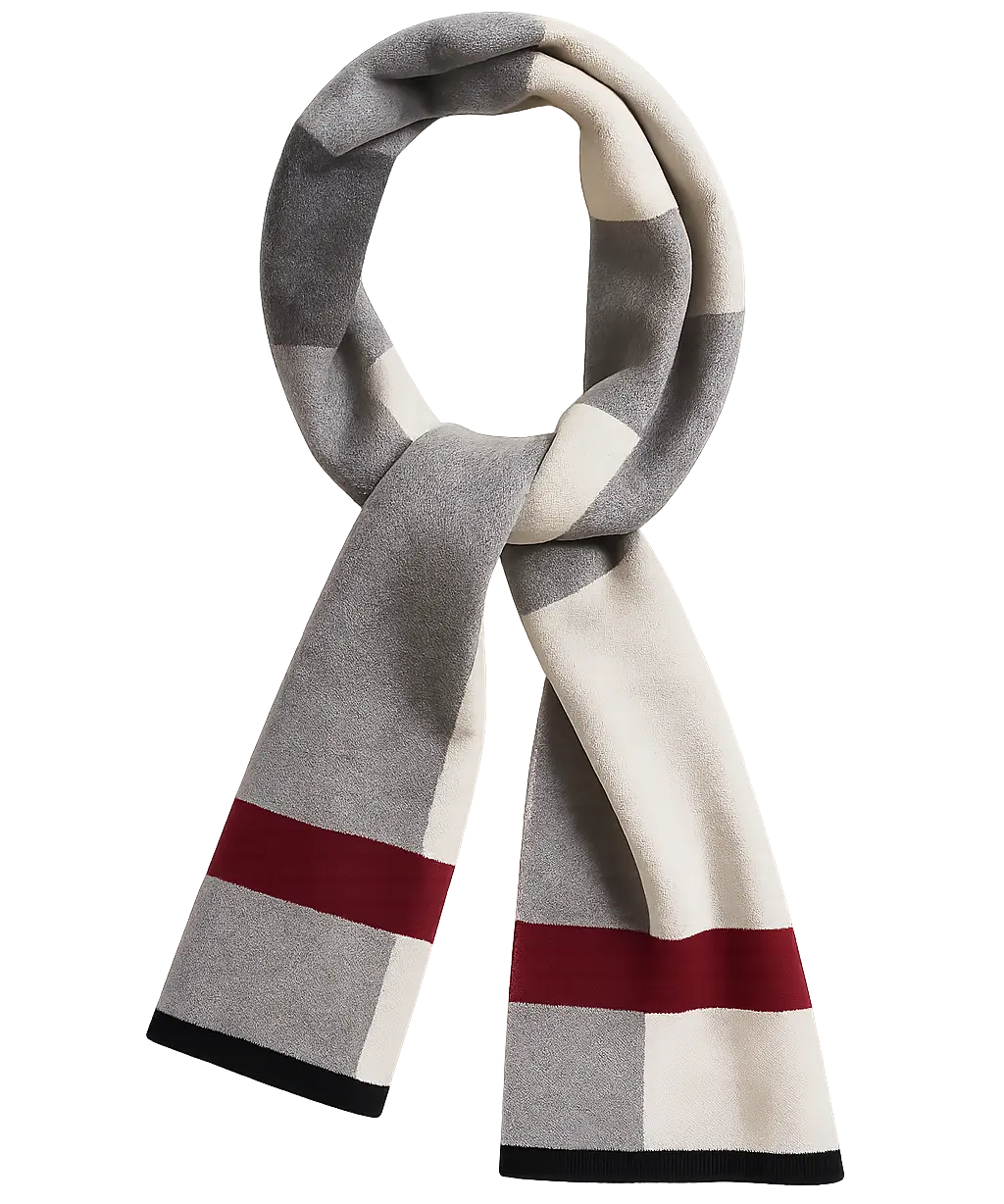 Front view of Multicolor Veldrin Scarf
