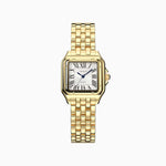 Front view of Gold Velora Watch