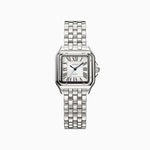 Side view of Silver Velora Watch
