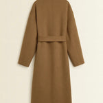 Back view of Velour Muse Coat