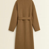 Back view of Velour Muse Coat