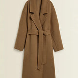 Front view of Brown Velour Muse Coat