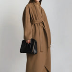 Velour Muse Coat shown in a lifestyle setting