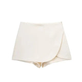 Front view of Beige Vienna Shorts