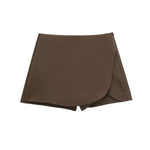 Front view of Dark Brown Vienna Shorts