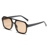 Vintage Square Sunglasses shown in a lifestyle setting