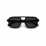 Three-quarter view of Vintage Square Sunglasses, alternate view