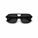 Three-quarter view of Vintage Square Sunglasses, alternate view