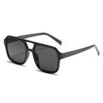 Three-quarter view of Vintage Square Sunglasses, opposite angle