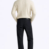 Back view of Vintage Turtleneck Sweater, alternate view