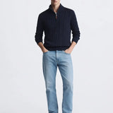 Vintage Turtleneck Sweater shown in a lifestyle setting