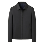 Front view of Black Virello Jacket