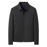 Front view of Black Virello Jacket