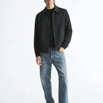 Virello Jacket shown in a lifestyle setting, full length view