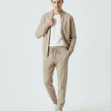 Wool & Cashmere Set Jacket & Pants Smart Casual shown in a lifestyle setting, alternate view